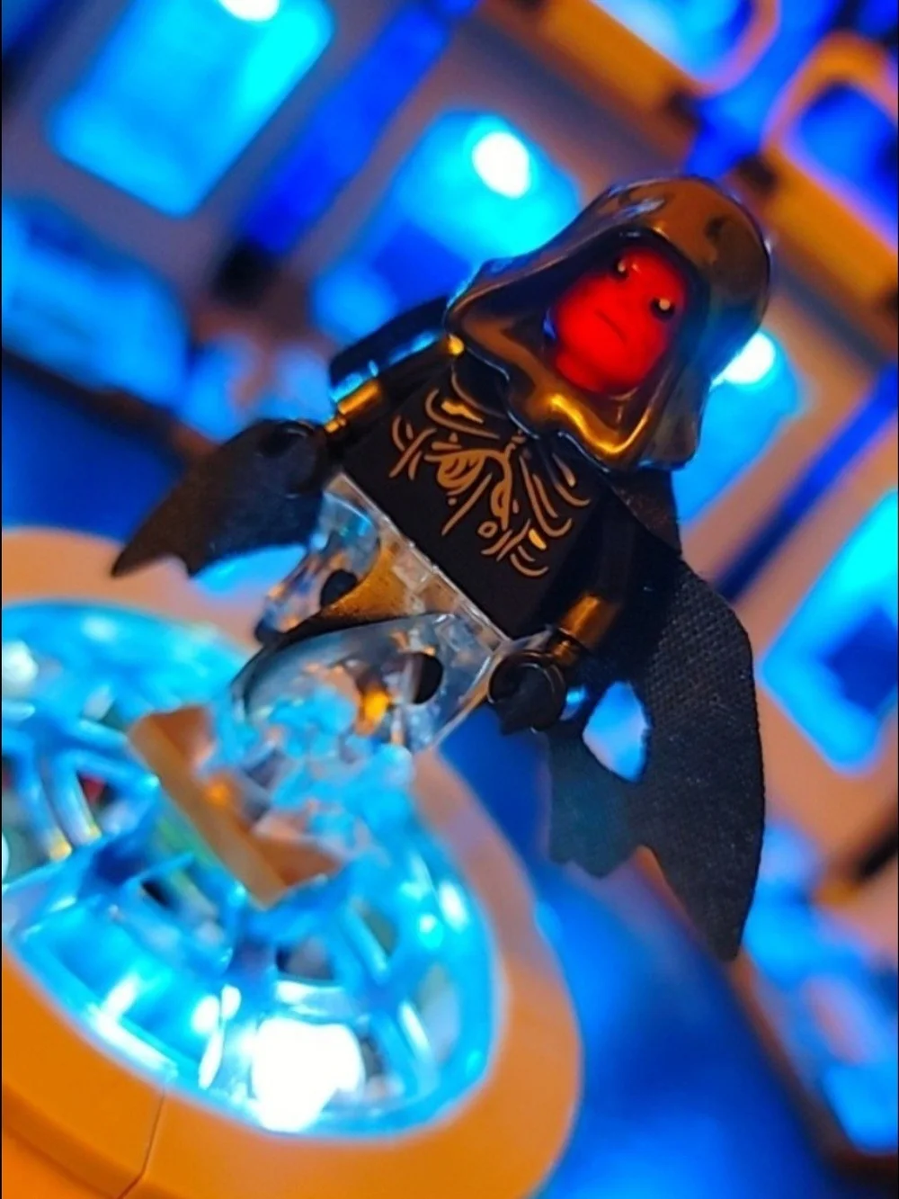 Red Skull Minifigure Lego Compatible